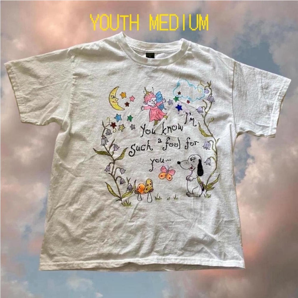 The Linger hand drawn tee